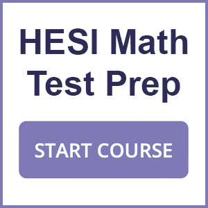 HESI Math Advertisement